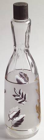 Golden Foliage Bar Bottle & Lid