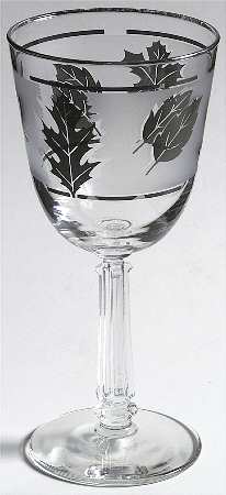 Silver Leaf by Libbey Glass Company