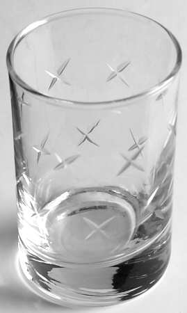 Stardust (Gray Cutting, 3003) Flat Juice Glass