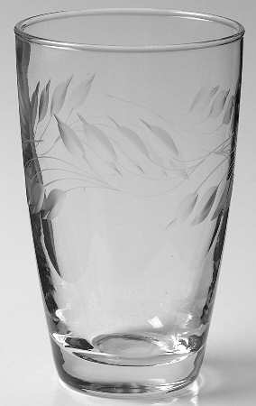 Wheat (Stem 3003 Cut) 10 Oz Flat Tumbler
