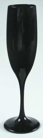 Premiere Black Fluted Champagne