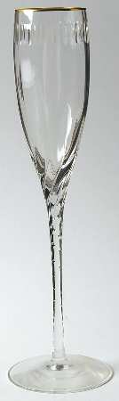 Excalibur Gold Fluted Champagne