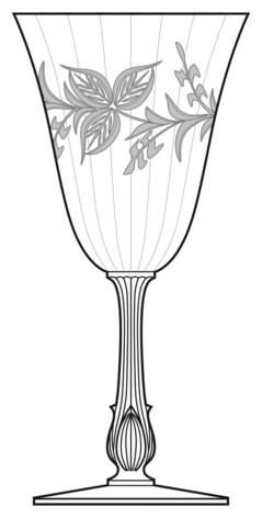 Rose Leaf Clear by Lonnquists