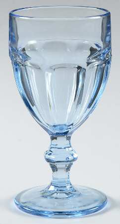 Gibraltar Misty Blue Wine Glass