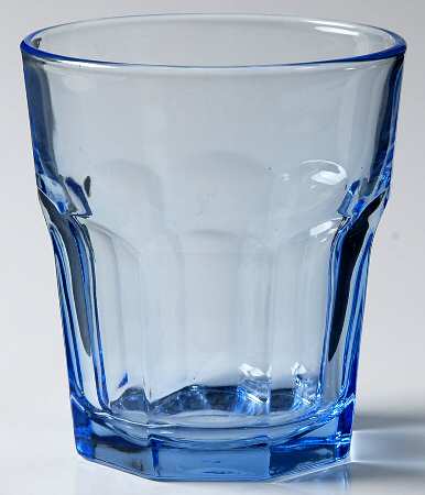 Gibraltar Misty Blue On the Rocks Glass