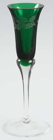 Holiday Gems Emerald 7" Single Light Candlestick