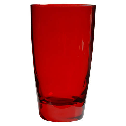 Holiday Gems Ruby Highball Glass