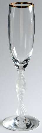 Wedding Promises Gold Fluted Champagne