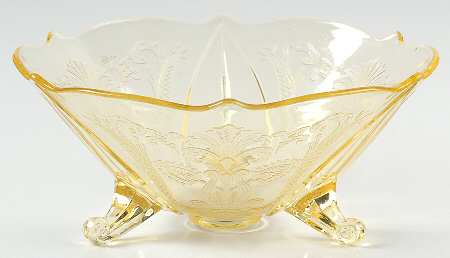 Landrum Topaz 8" 3-Toed Footed Bowl