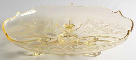 Landrum Topaz 3-Toed Cake Plate