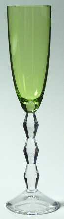 Carat Jade Green Fluted Champagne