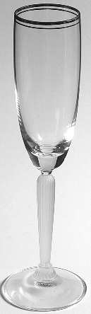 Federal Platinum Millennium Fluted Champage