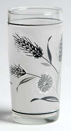Wild flower Flat Juice Glass