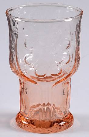 Country Garden Pink Juice Glass