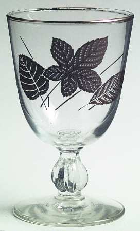Gold Leaves by Libbey Glass Company