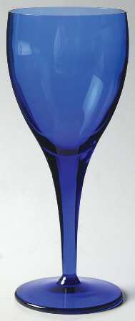 Michelangelo Blue Wine Glass