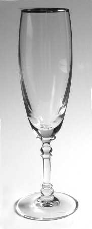 Bedford Platinum Fluted Champagne by Ralph Lauren Crystal