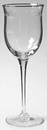 Pearl Platinum Wine Glass