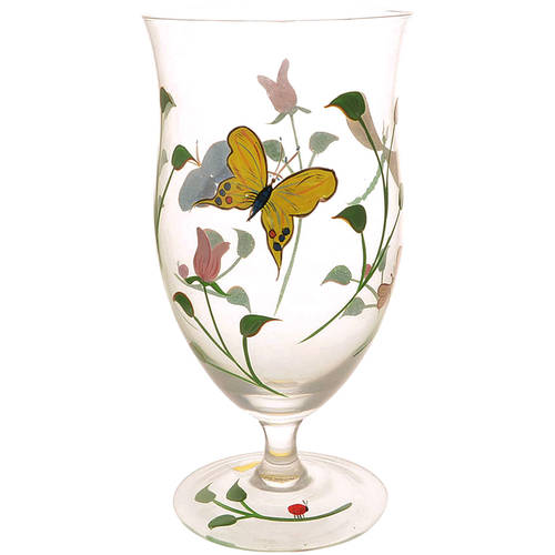 Butterfly Meadow Handpainted Iced Tea