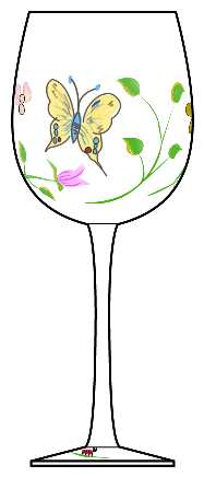 Butterfly Meadow Handpainted by Lenox