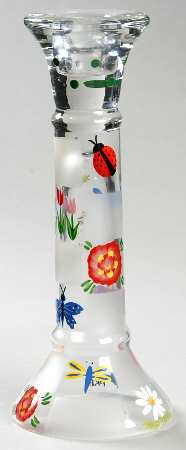 Nature's Splendor Single Light Candlestick