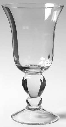 Colore (Clear) Water Goblet