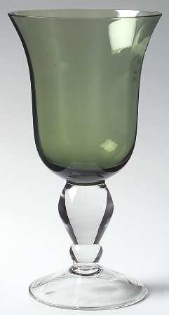 Colore Verde (Green) Water Goblet
