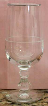 Columbian Clear Brandy Glass