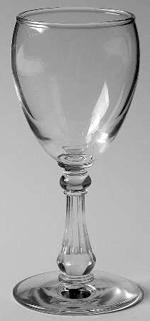 Columbian Clear Wine Glass
