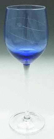 Tuscany Seasons Blue Water Goblet
