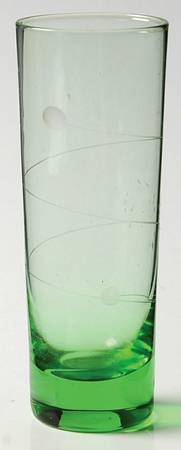 Tuscany Seasons Green Flat Cordial Tumbler