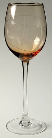 Tuscany Seasons Amber Water Goblet