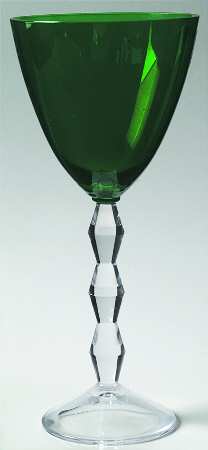 Carat Emerald Green Water Goblet