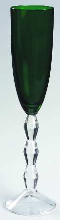 Carat Emerald Green Fluted Champagne