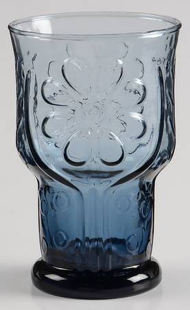Country Garden Blue (Dusky Blue) Juice Glass