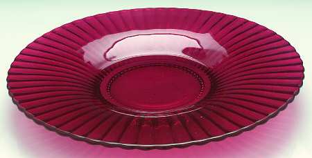 Winter Greetings (Red Band) Salad Plate