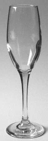 Perception Clear Fluted Champagne by Libbey Glass Company