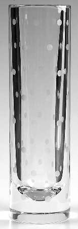Larabee Dot 7" Bud Vase by Lenox