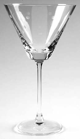 Larabee Dot Martini Glass