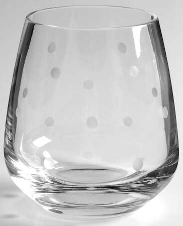 Larabee Dot White Wine by Lenox
