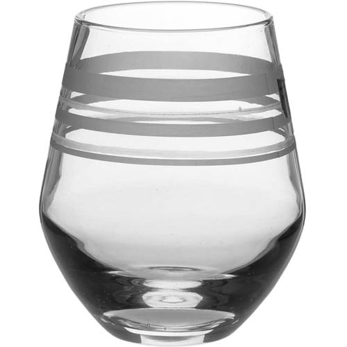 Library Stripe White Wine by Lenox
