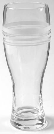 Library Stripe Pilsner Glass by Lenox