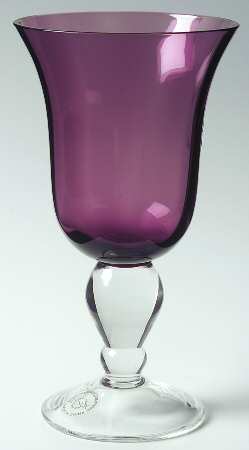 Colore Amethyst Water Goblet