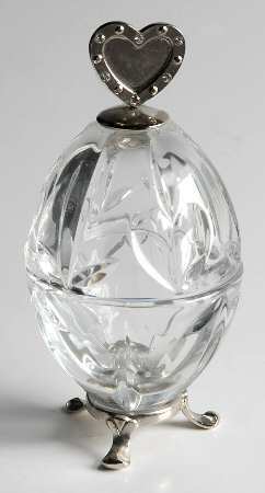 Diamonds & Pearls (Giftware) Mini Egg Box/Frame & Lid