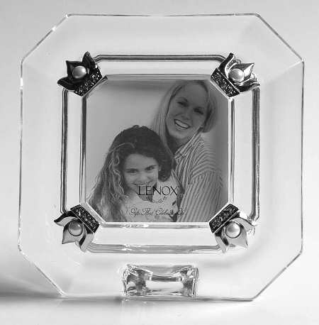 Diamonds & Pearls (Giftware) Frame-Holds 2" X 2" Photo