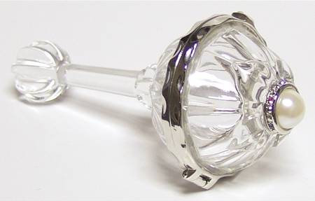 Diamonds & Pearls (Giftware) Baby Rattle
