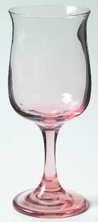 Tulip Pink by Libbey Glass Company