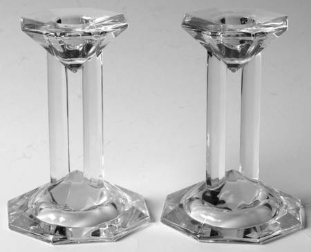 Synchronicity Collection (Set of 2) 4" Single Light Candlestick