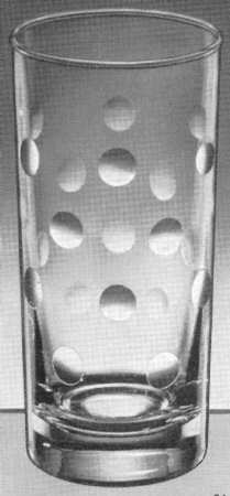 Rain Polished Cut by Libbey Glass Company