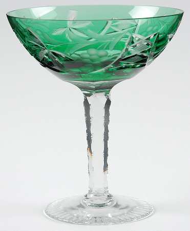 LA16 (Continuous Cut Foot) Green Champagne/Tall Sherbet